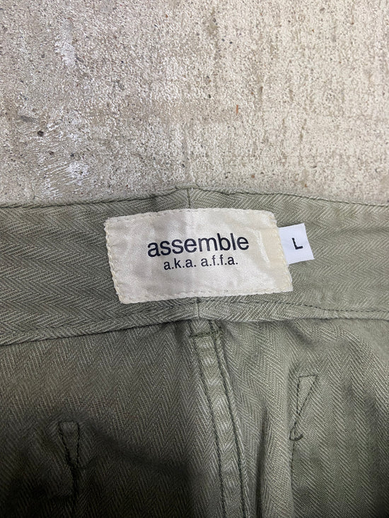 Assemble Faded HBT Repro Pants Sz 33x28