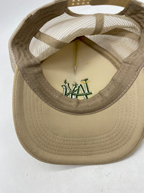 NY LA Angels & Devils Tan Trucker Hat