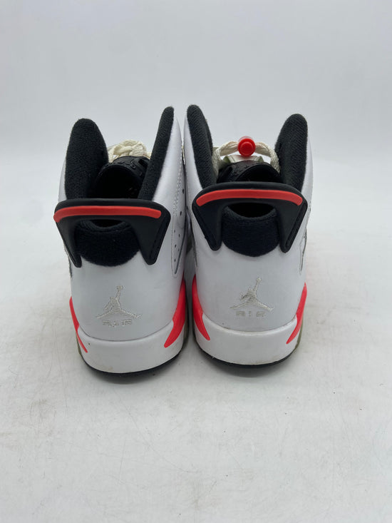 Preowned Jordan 6 Retro Infrared White (2014) (GS) Sz 5Y/6.5W