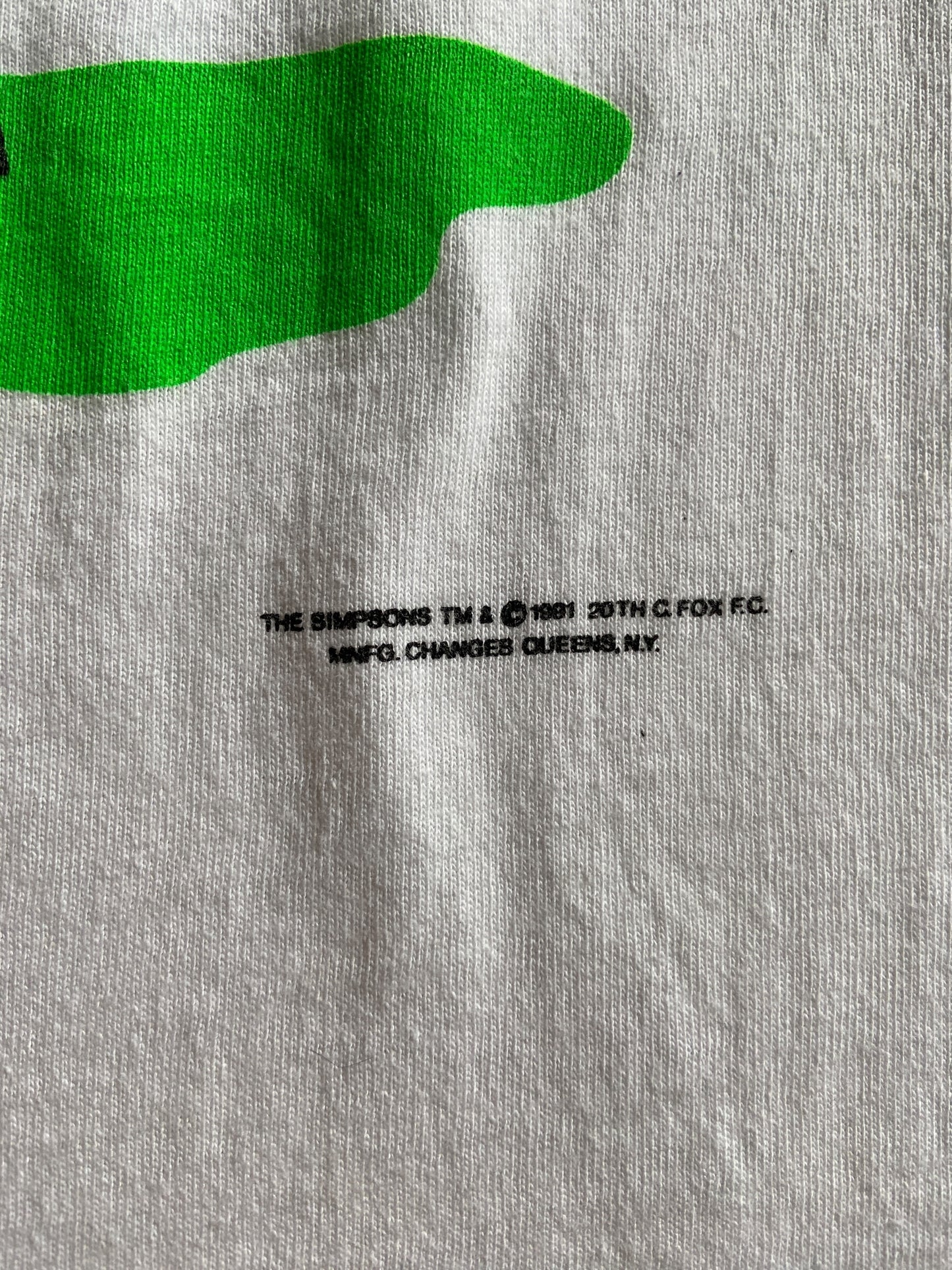 VTG Bart Soccer Heads Up Man Tee Sz L/XL