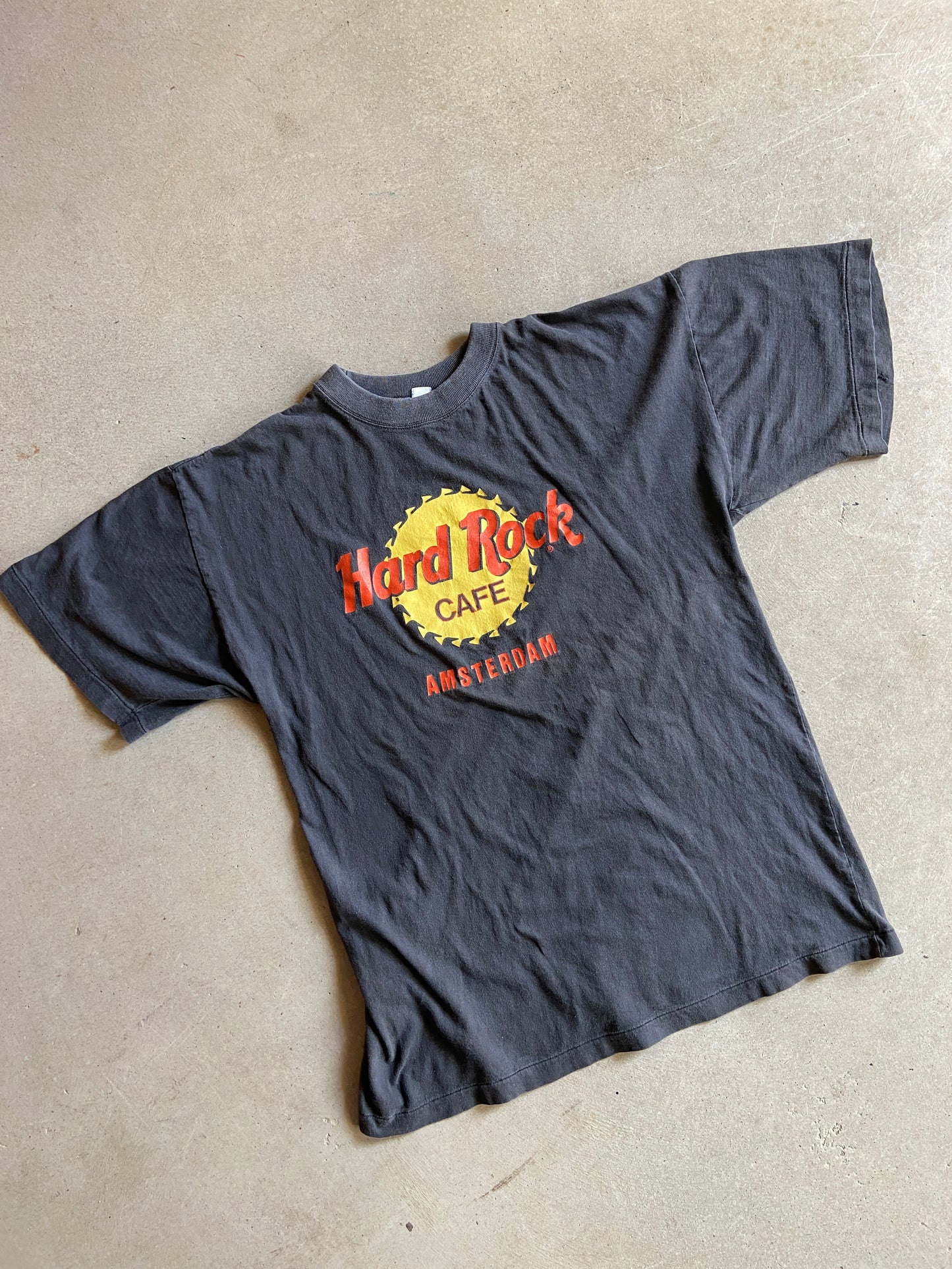 VTG Hard Rock Cafe Amsterdam Tee Sz L