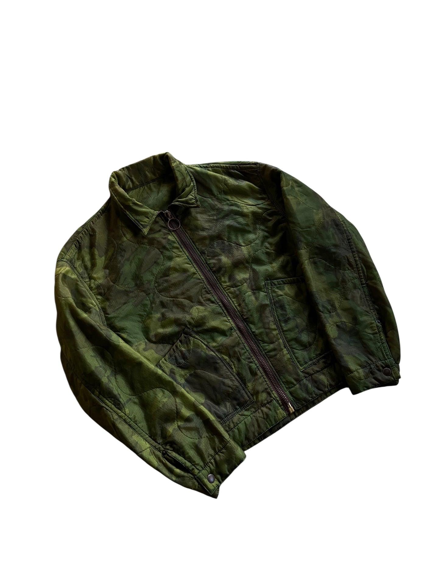david turner CAMO PONCHO LINER JACKET Sz M/L