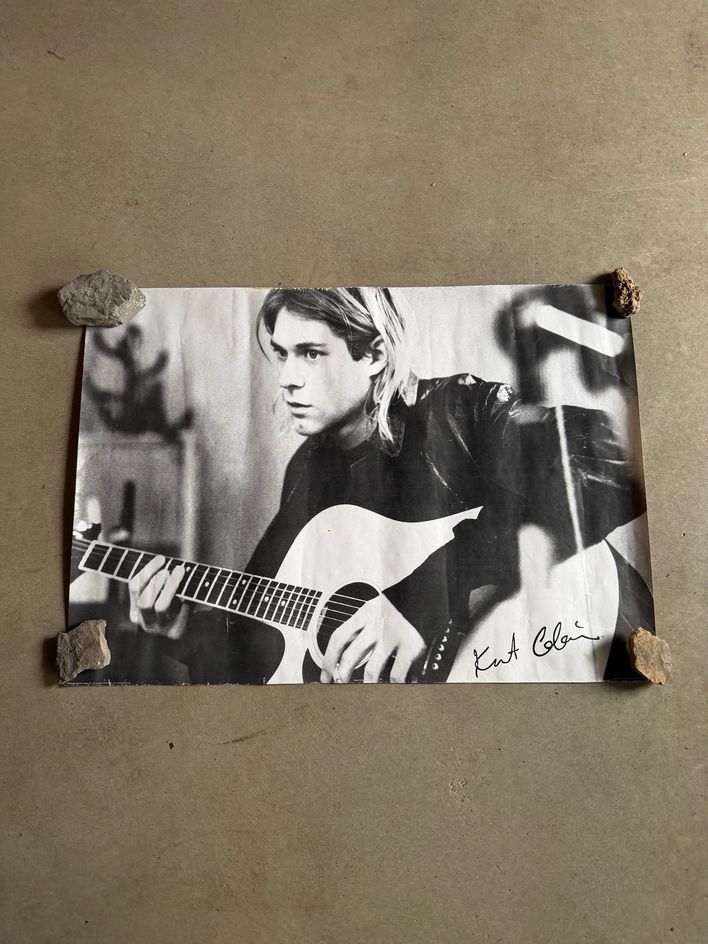 Kurt Cobain Portrait Poster Pyramid