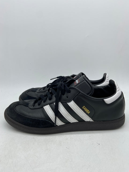 Preowned Adidas Samba Black/Black Sz 10.5M/12W