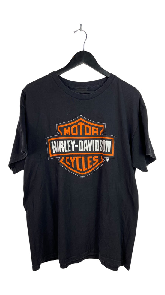 Harley Davidson Las Vegas Logo Black Tee Sz XL