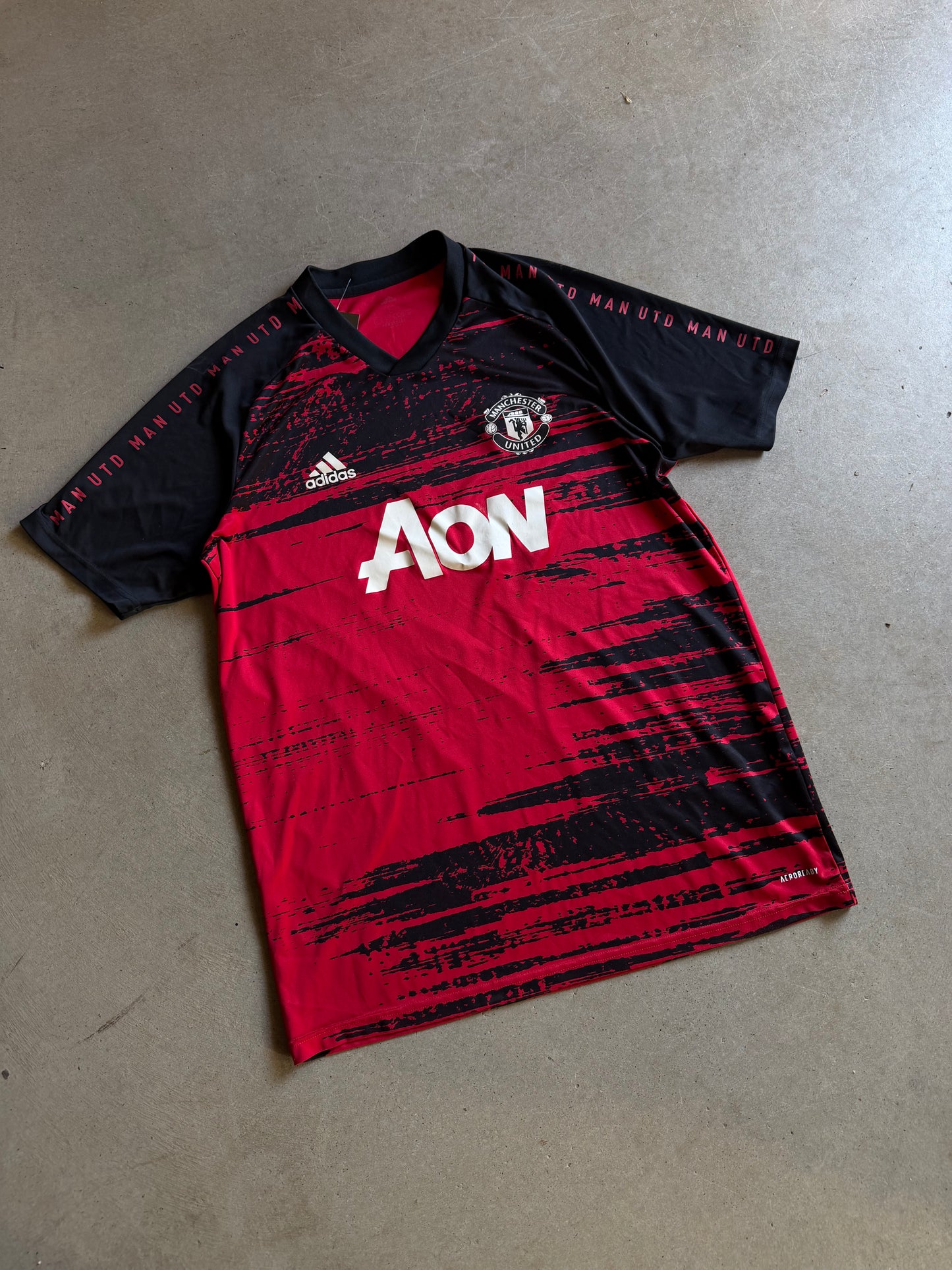 VTG Manchester United Warm Up Jersey Sz XL