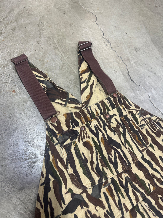 VTG Duck Unlimited Camouflage Overalls Sz 44x32