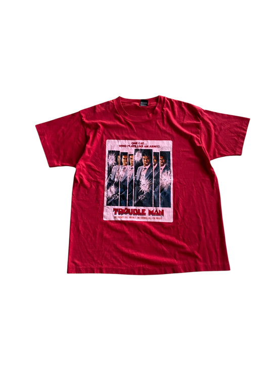 VTG Troubleman One Cat Who Plays Like An Army Tee Sz XL