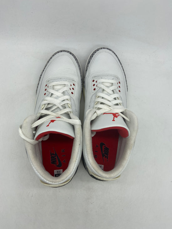 Preowned Jordan 3 Retro White Cement Reimagined Sz 11.5M/13W DN3707-100
