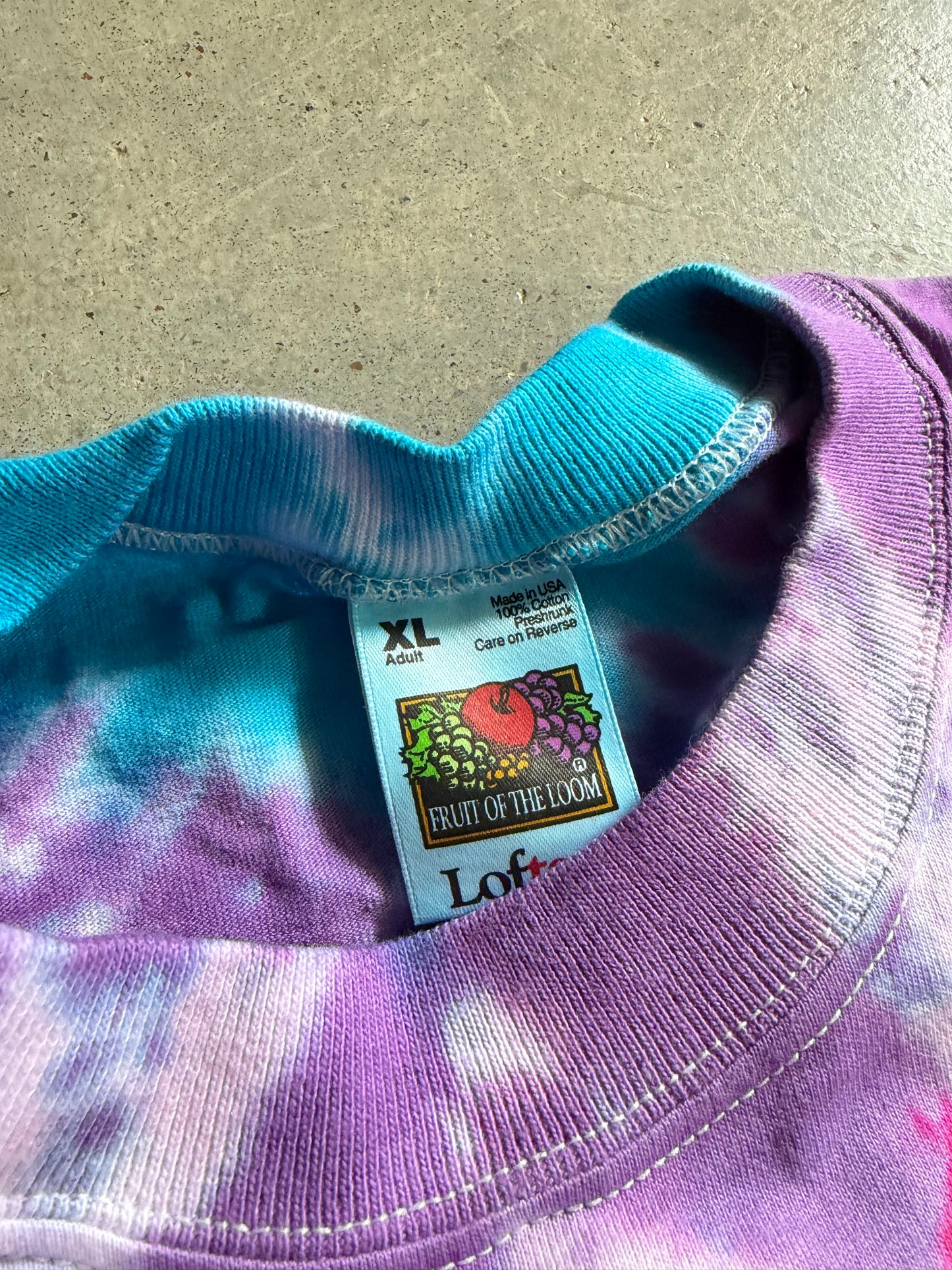 VTG 1996 Reggae Fest World Party Festival Tye Dye Tee Sz XL