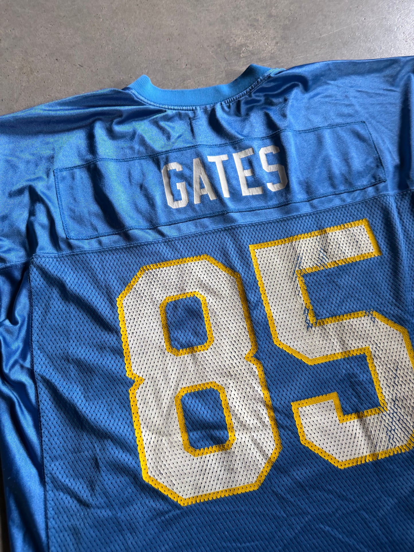 VTG San Diego Chargers Antonio Gates Chargers Jersey Sz L