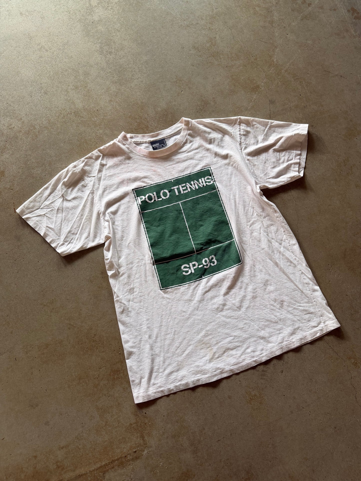 VTG Polo Tennis SP-93 Tee Sz M