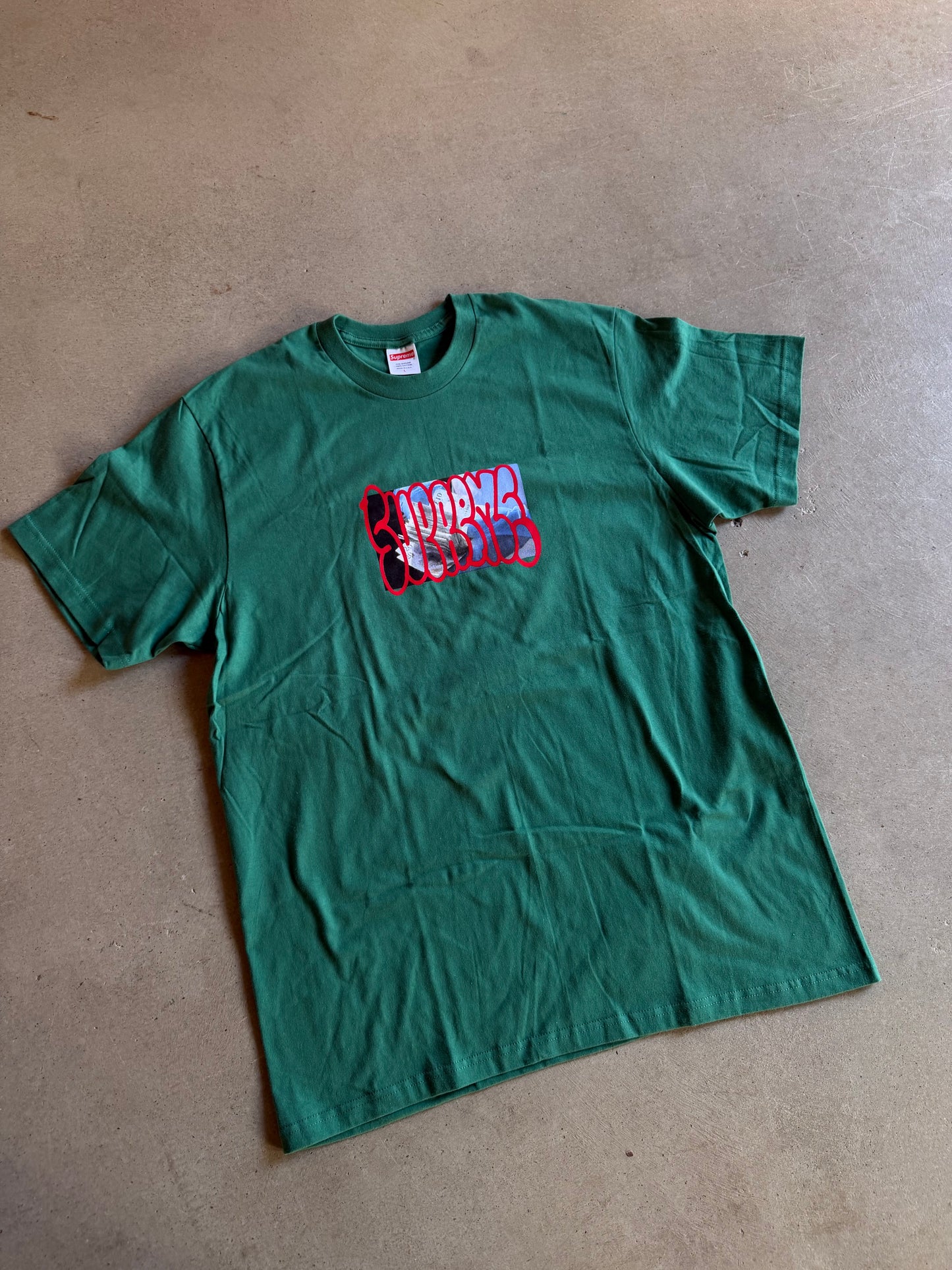 Supreme Payment Tee Light Pine Tee Sz L/XL