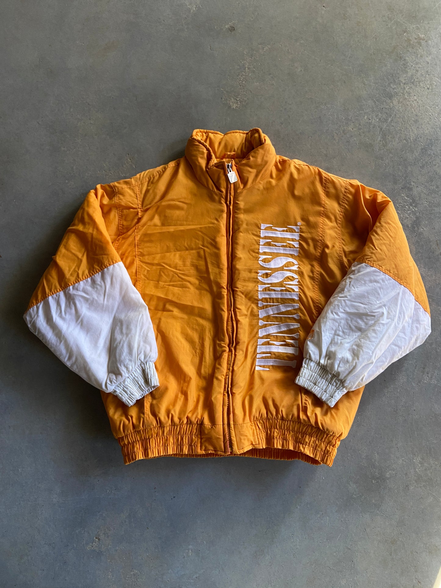 VTG Logo 7 Tennessee Vols Puffer Jacket Sz XL