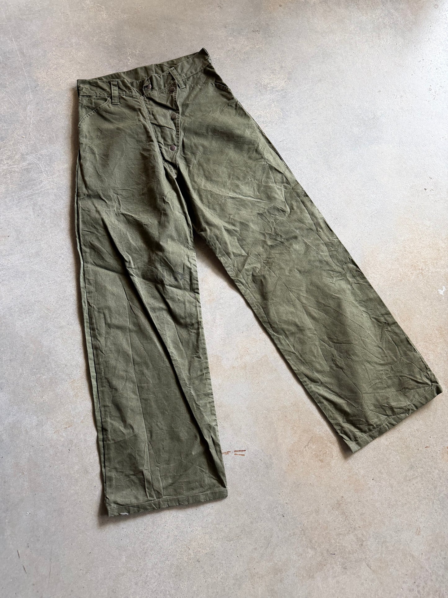 Reworked david turner Firemen Pants Military Pants Sz 30x31