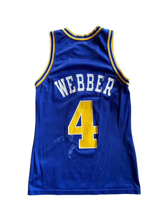 VTG Chris Webber Golden State Warriors Jersey Sz XS