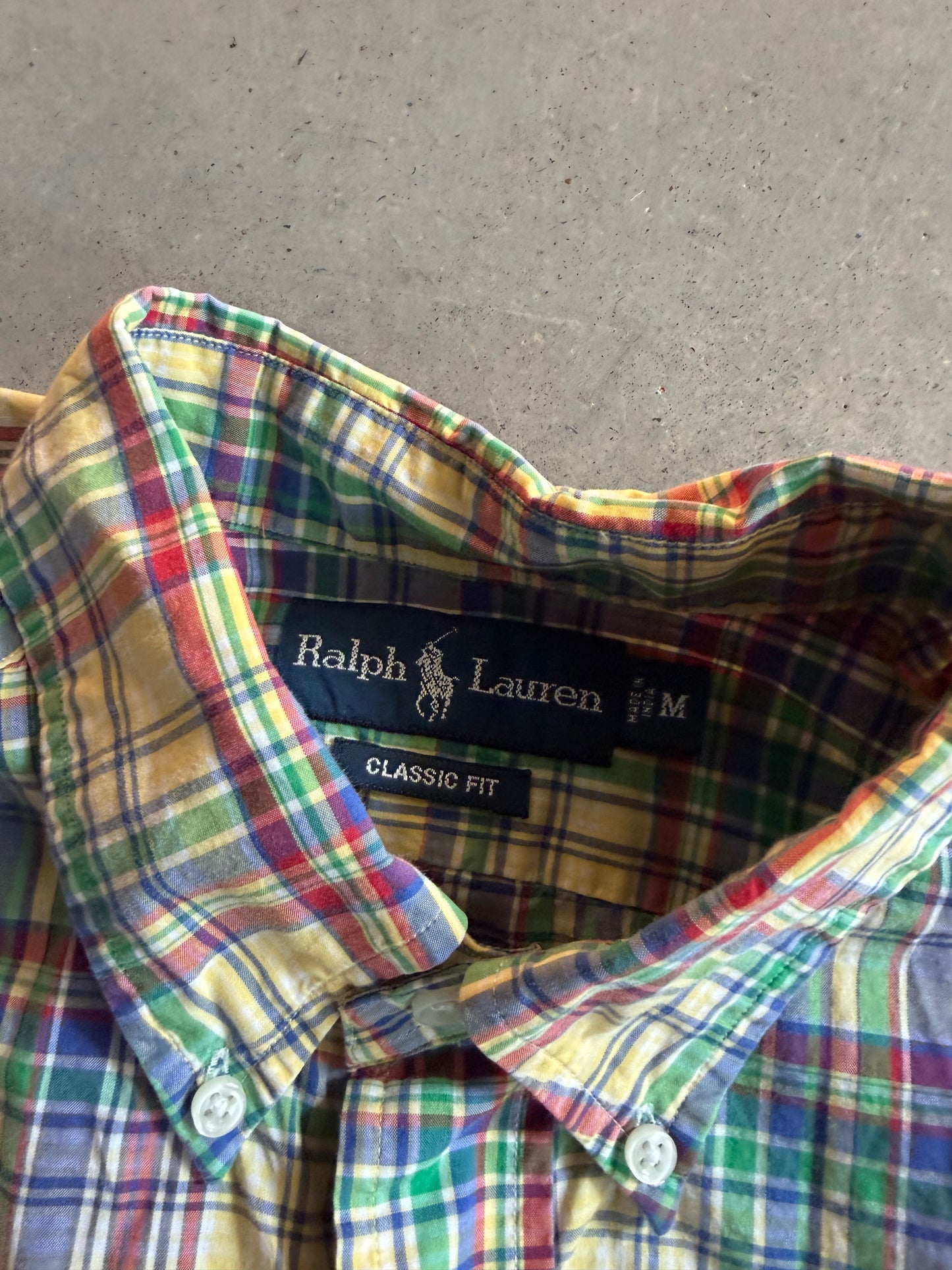 Polo Ralph Lauren Multicolor Button Up Sz M