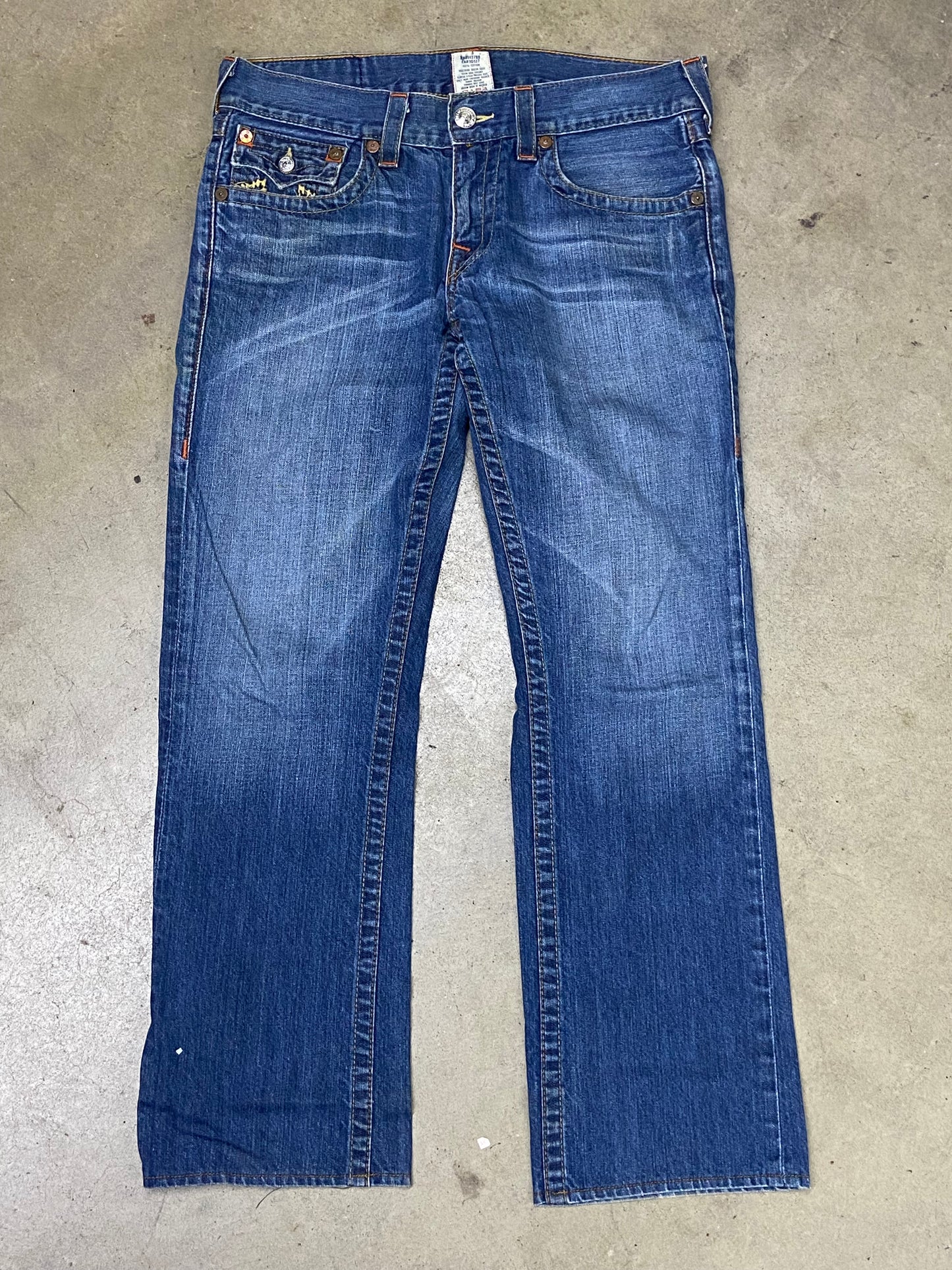 Y2K True Religion Straight Leg Sz 34x30