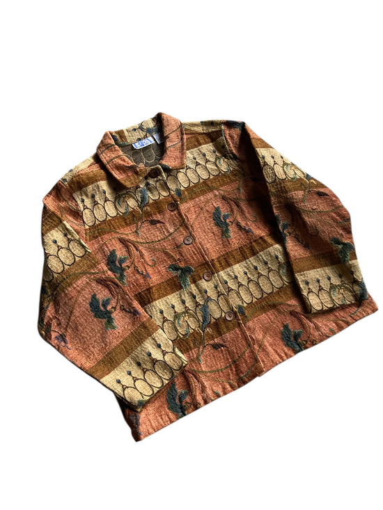 VTG BFA Classics Tapestry Jacket Sz Women's L/XL