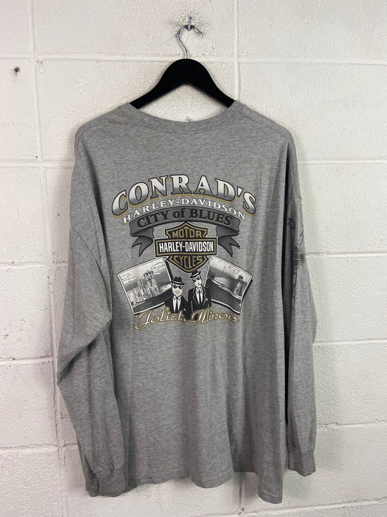 VTG Harley Davidson Chain Longsleeve Sz XL