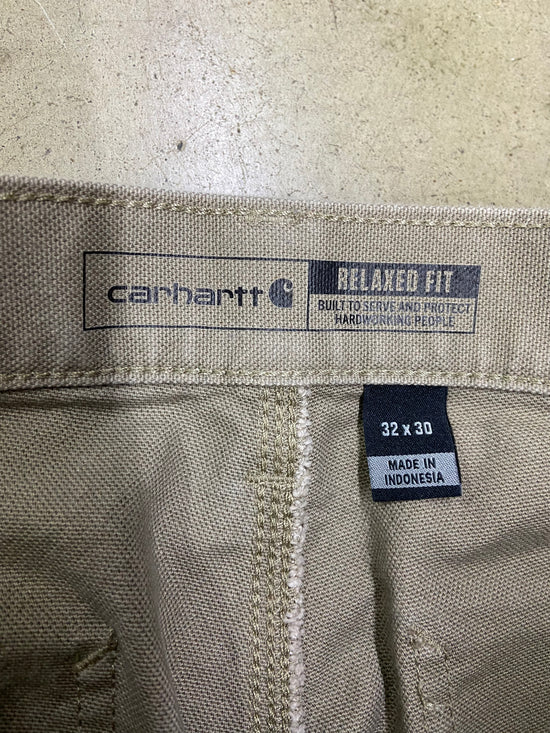 Carhartt Tan Carpenter Pants Sz 33x29