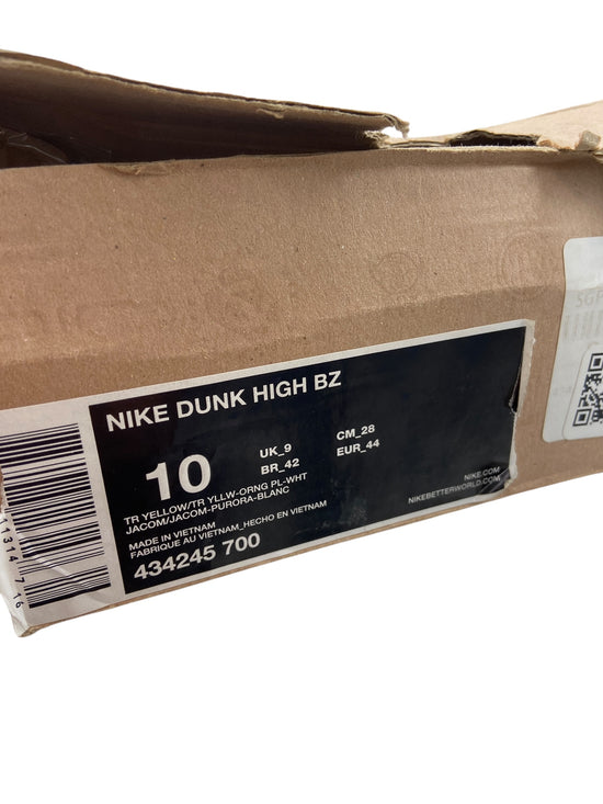 Preowned 2011 Nike Dunk High Questlove Bz Sz 10M/11.5W