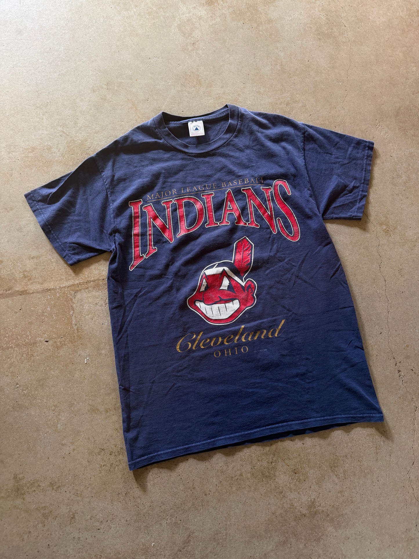 VTG Cleveland Indians Tee Sz M