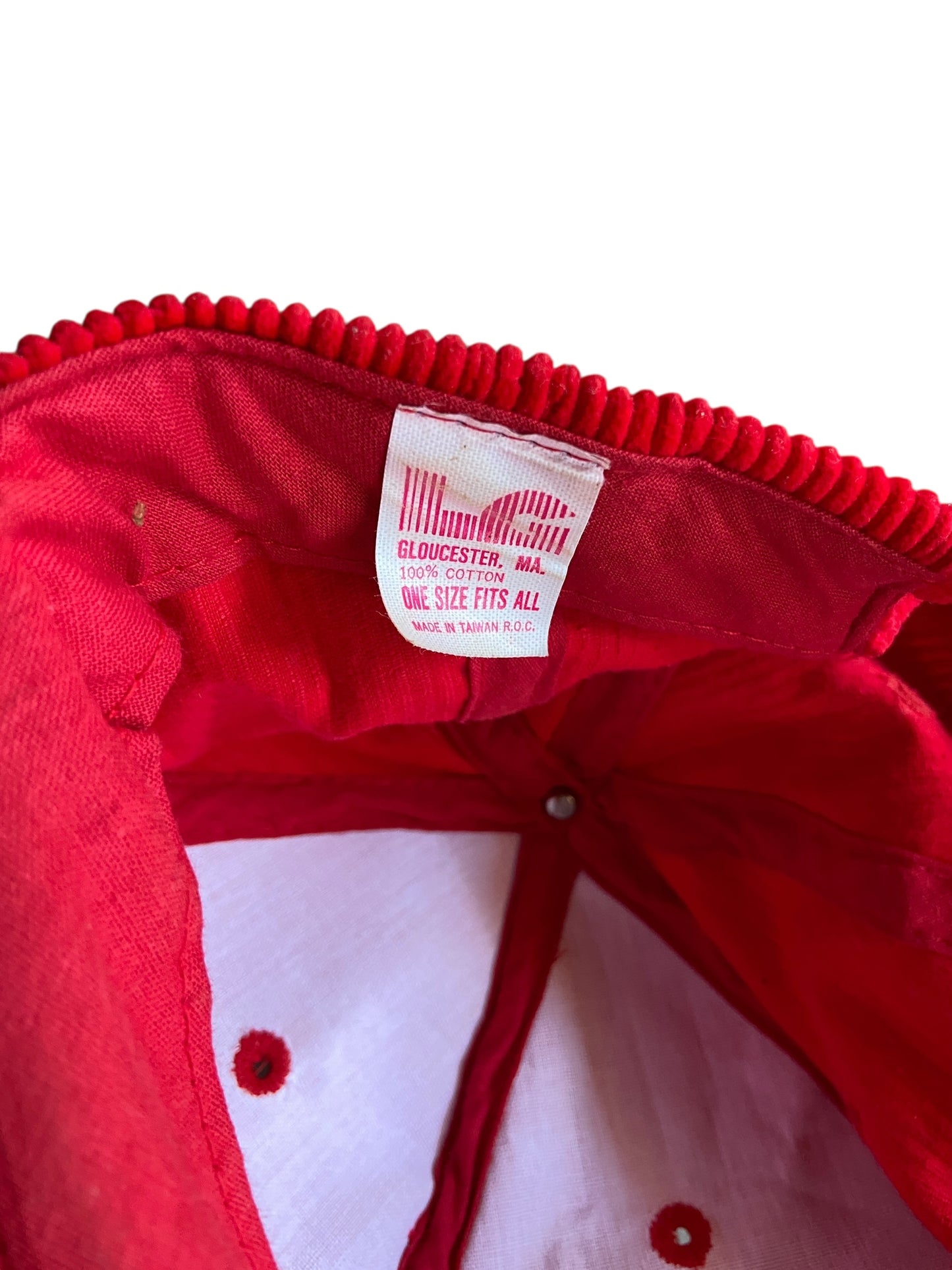 VTG Dynastar Corduroy Red Hat