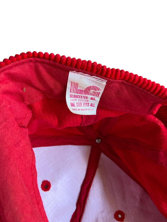 VTG Dynastar Corduroy Red Hat
