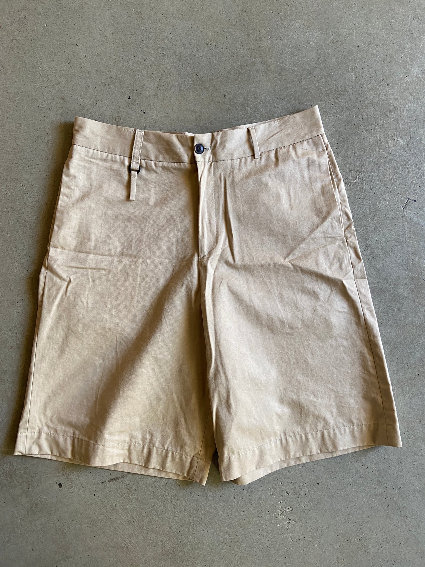 Preowned Zara Khaki Shorts Sz 34