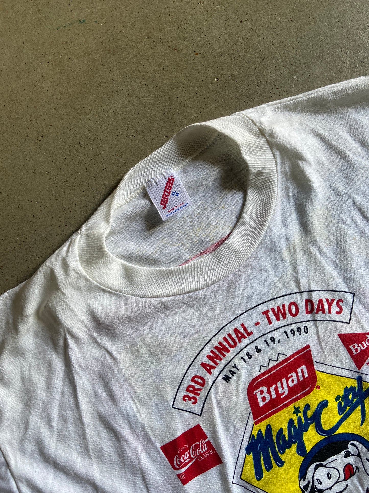 VTG Bryan Magic City BBQ Cookoff Tee Sz L/XL