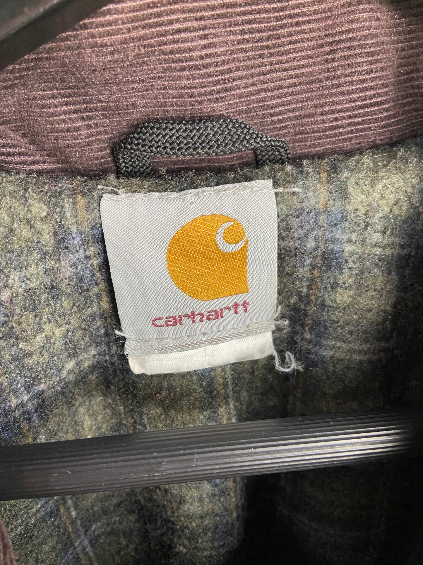 Carhartt Navy Chore Jacket Sz XL Tall