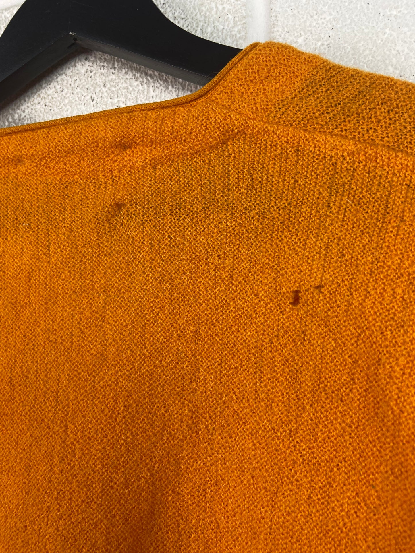 VTG Orange Jantzen Cardigan Sz L