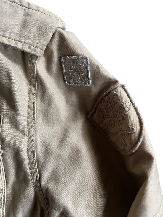 VTG Women's Diesel Khaki Jacket Sz S