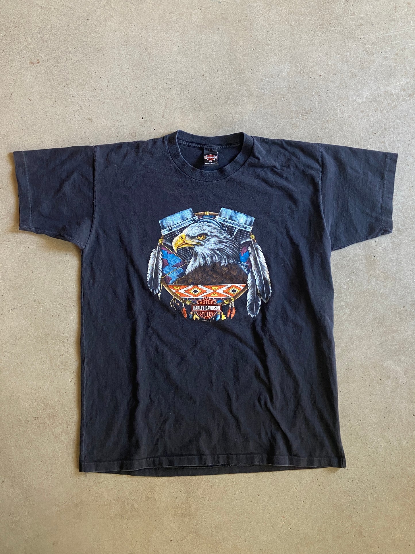 VTG Harley Davidson Alamo City Tee Sz XL