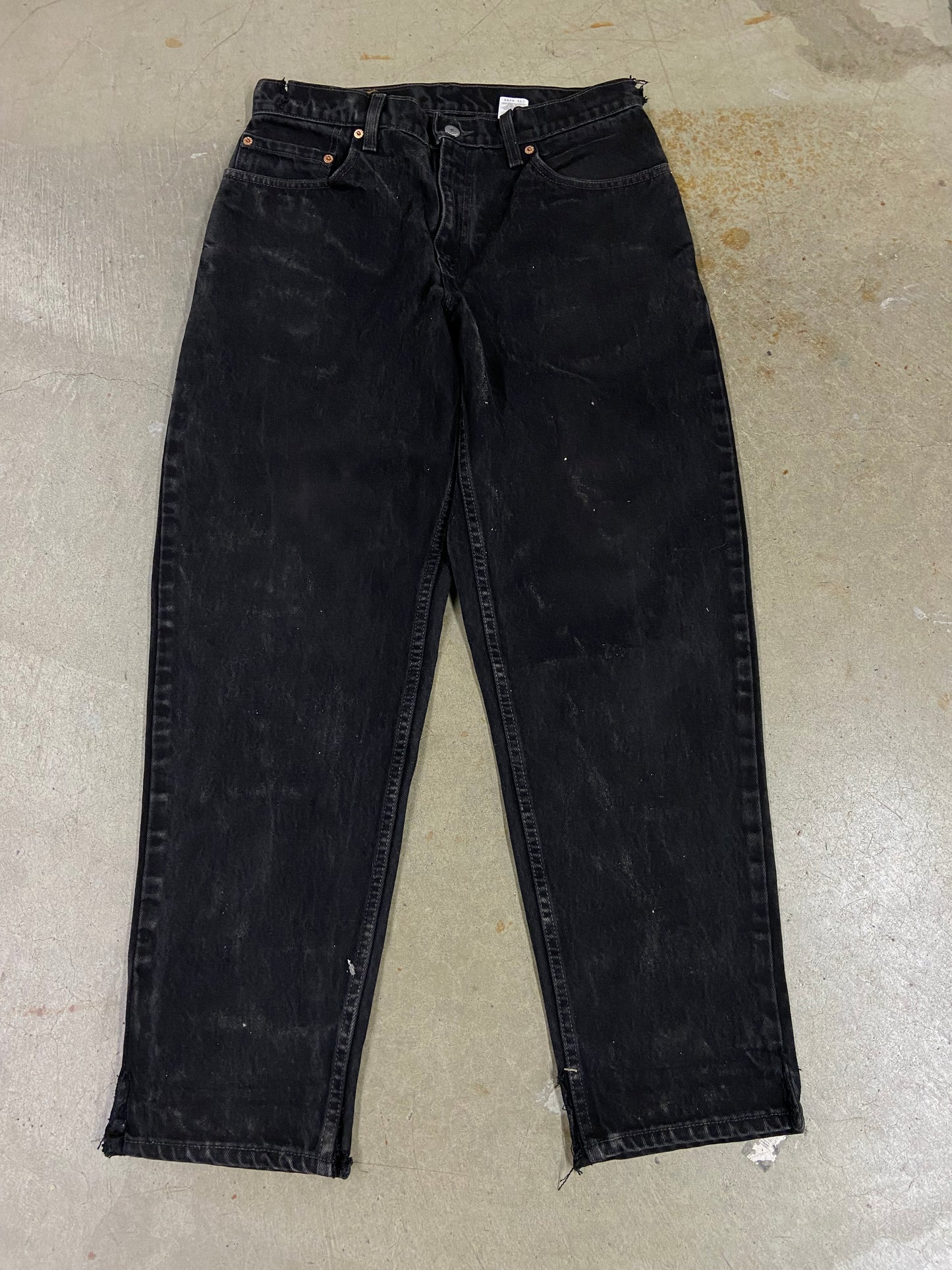 VTG Levi’s Made in USA 560 Black Jeans Sz 32x30