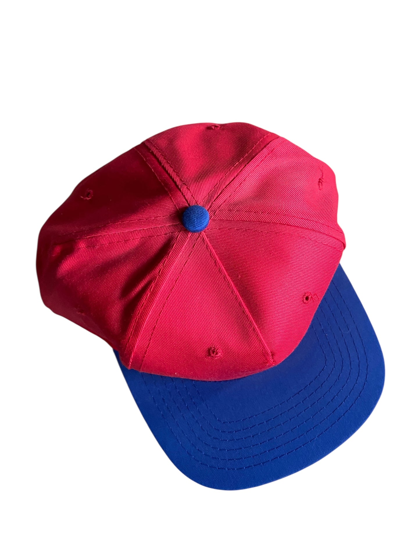 VTG Red/Blue AJM Blank Snapback Hat