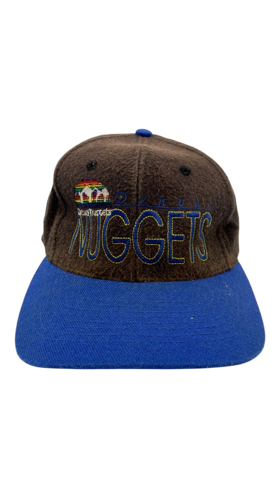 VTG Denver Nuggets Wool Faded Hat