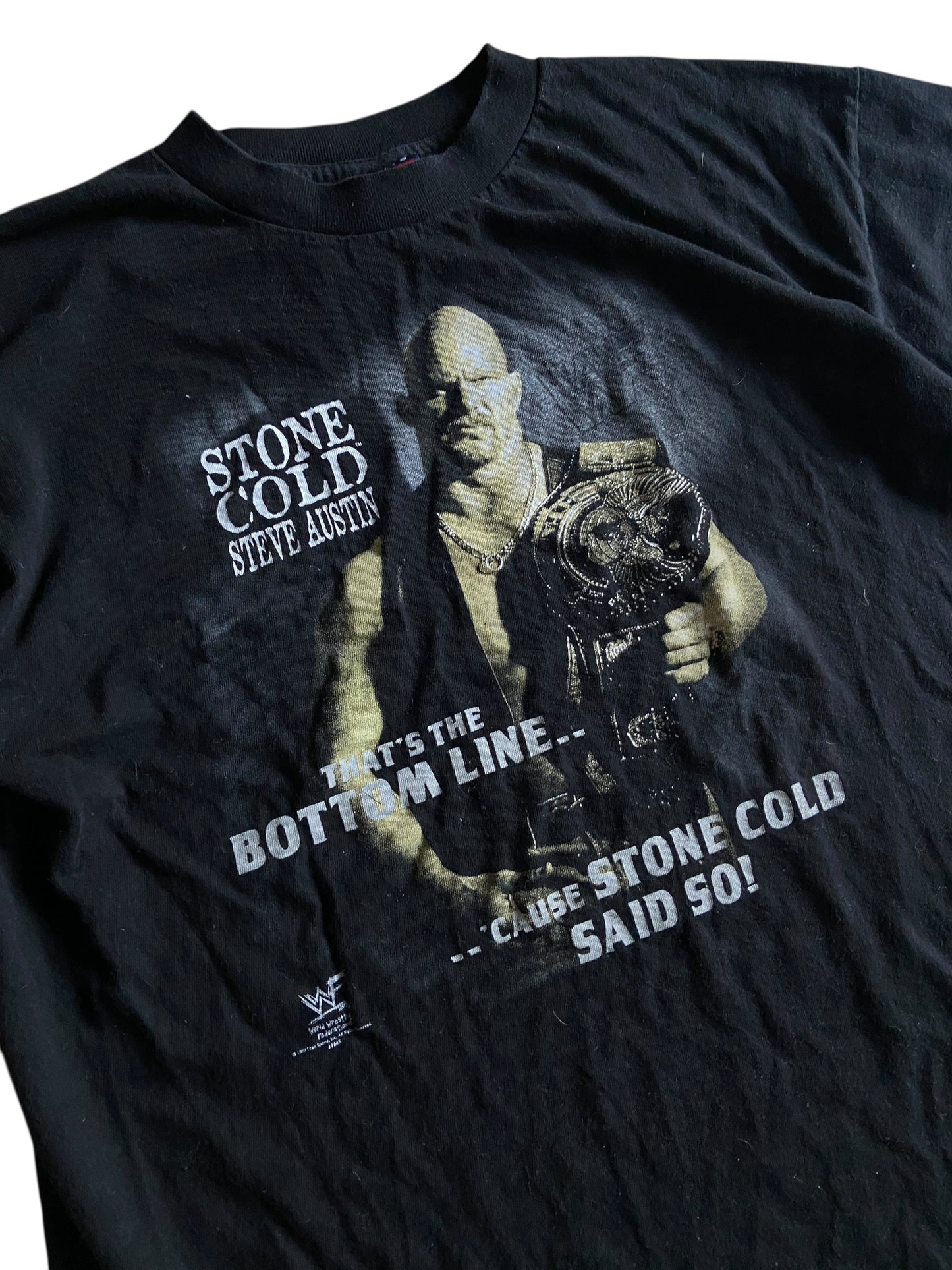 VTG Stone Cold Steve Austin Tee Sz Youth XL