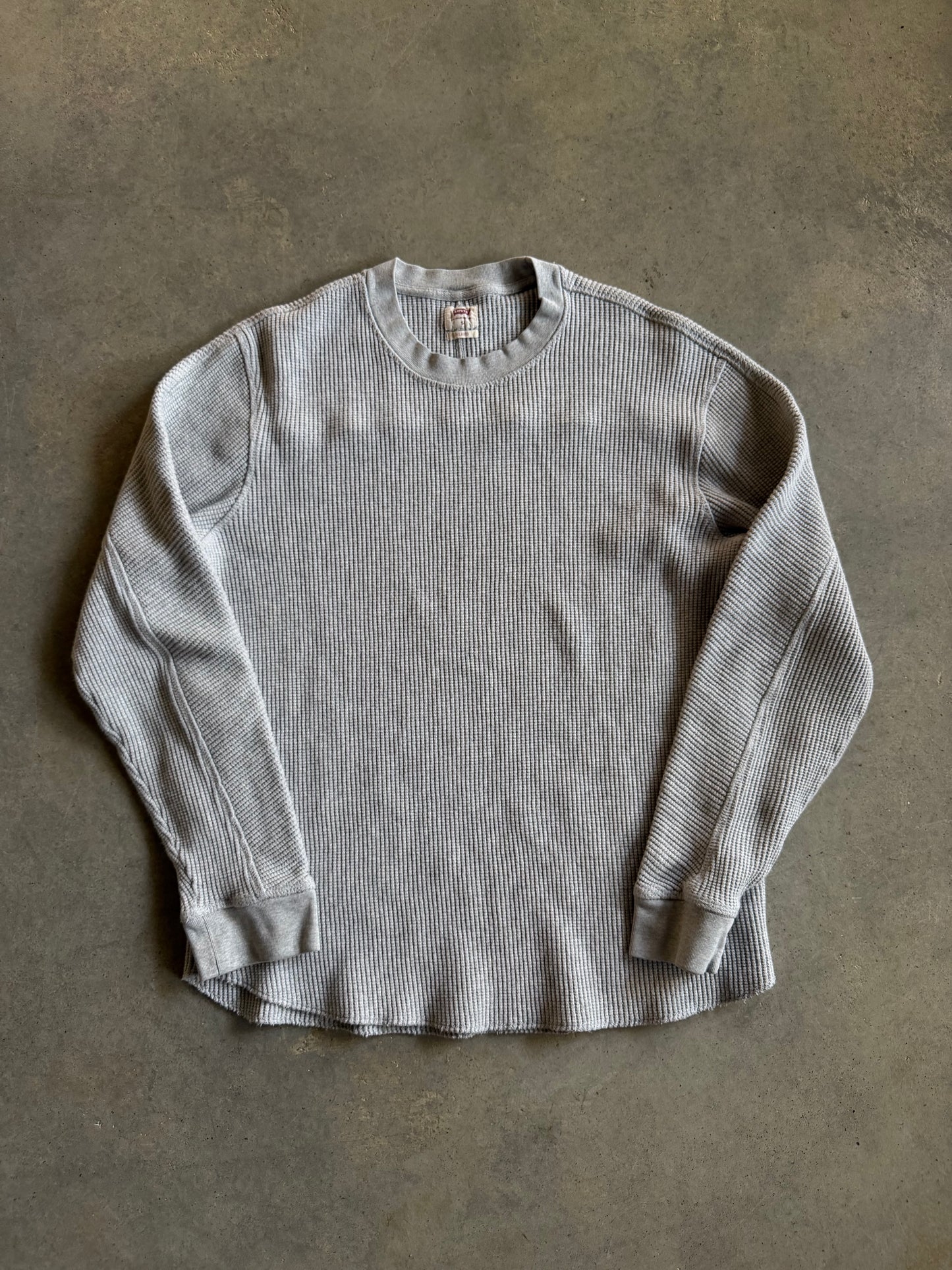 Levis Gray Thermal Shirt Sz S