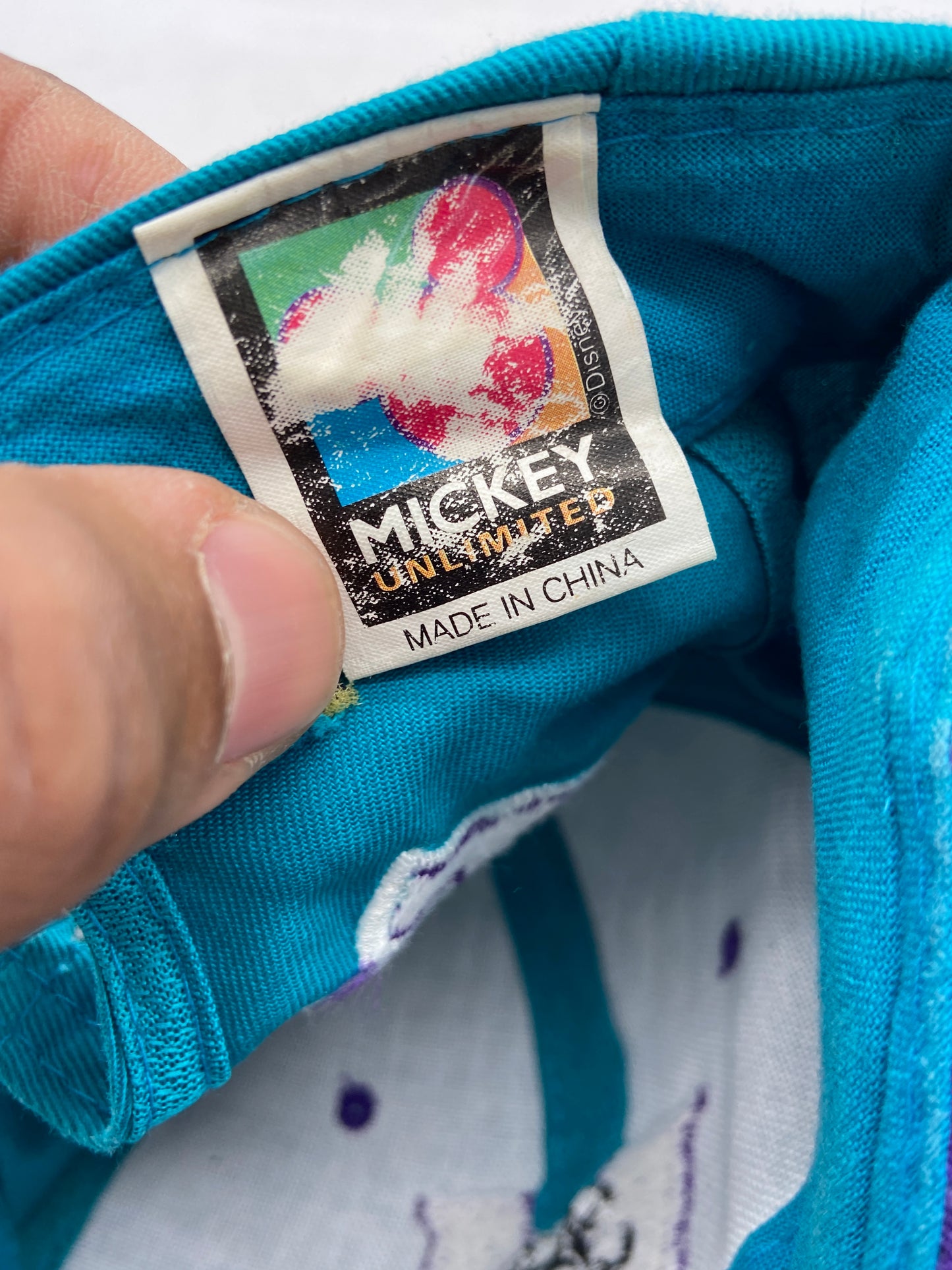 VTG Teal Mickey SnapBack