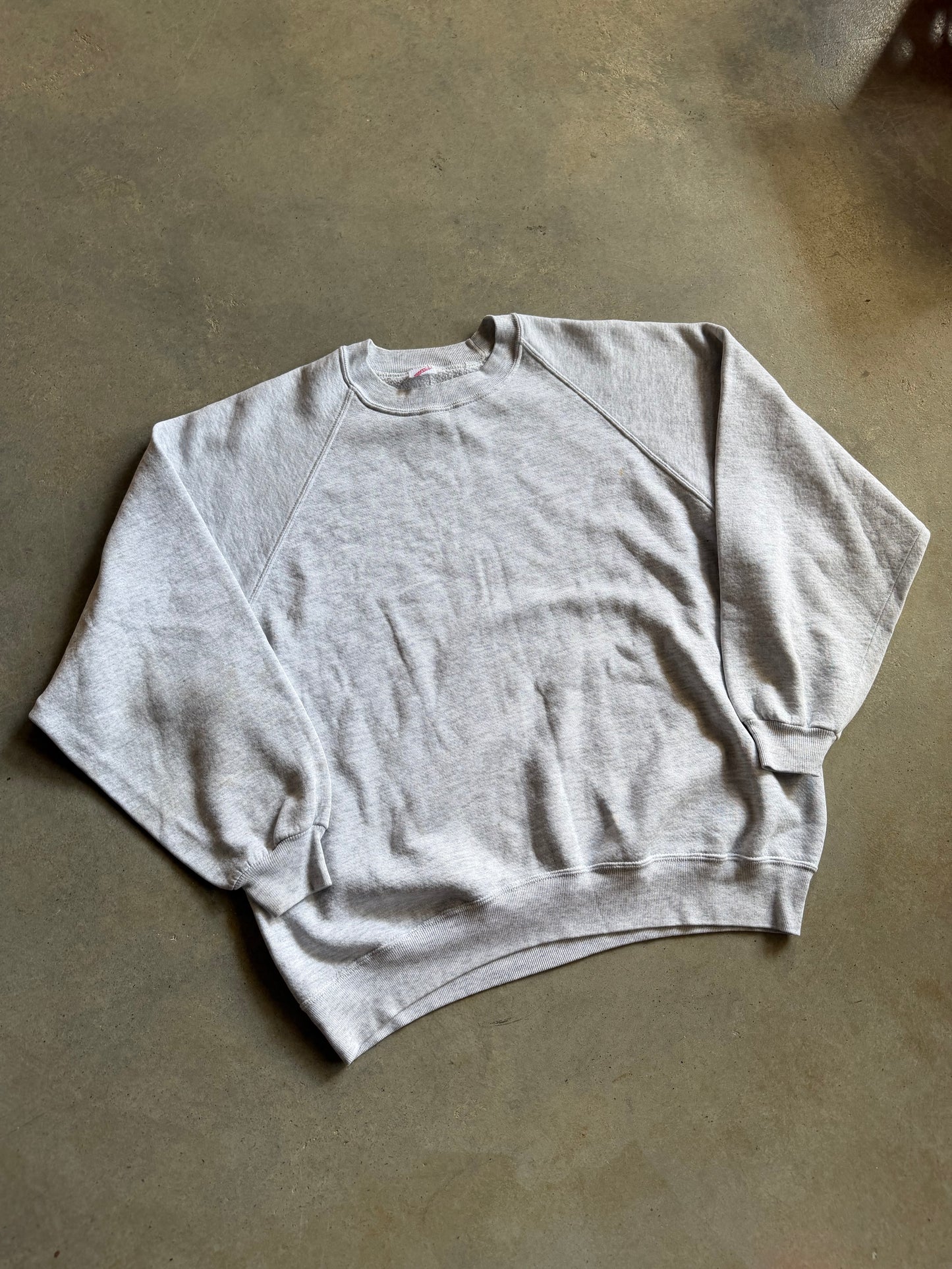 VTG Jerzees Gray Sweatshirt Sz XL