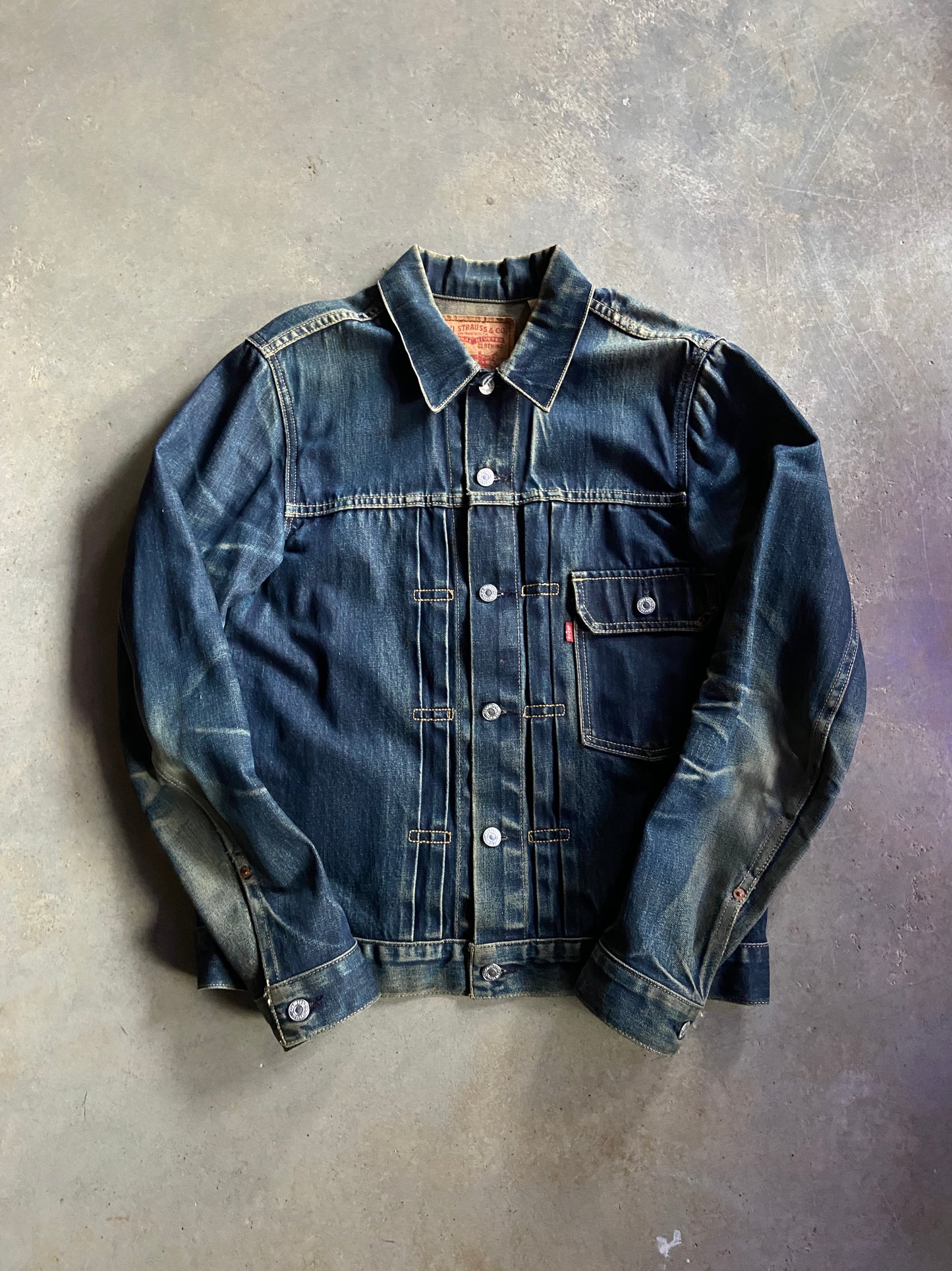 Y2K Levis Type 1 Denim Jacket Sz M