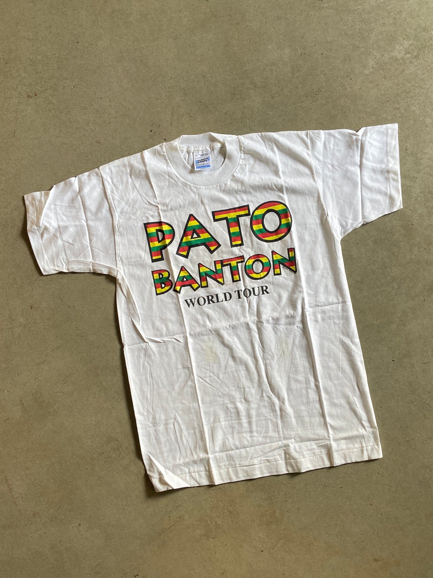 VTG Euro Pati Banton World Tour Tee Sz L