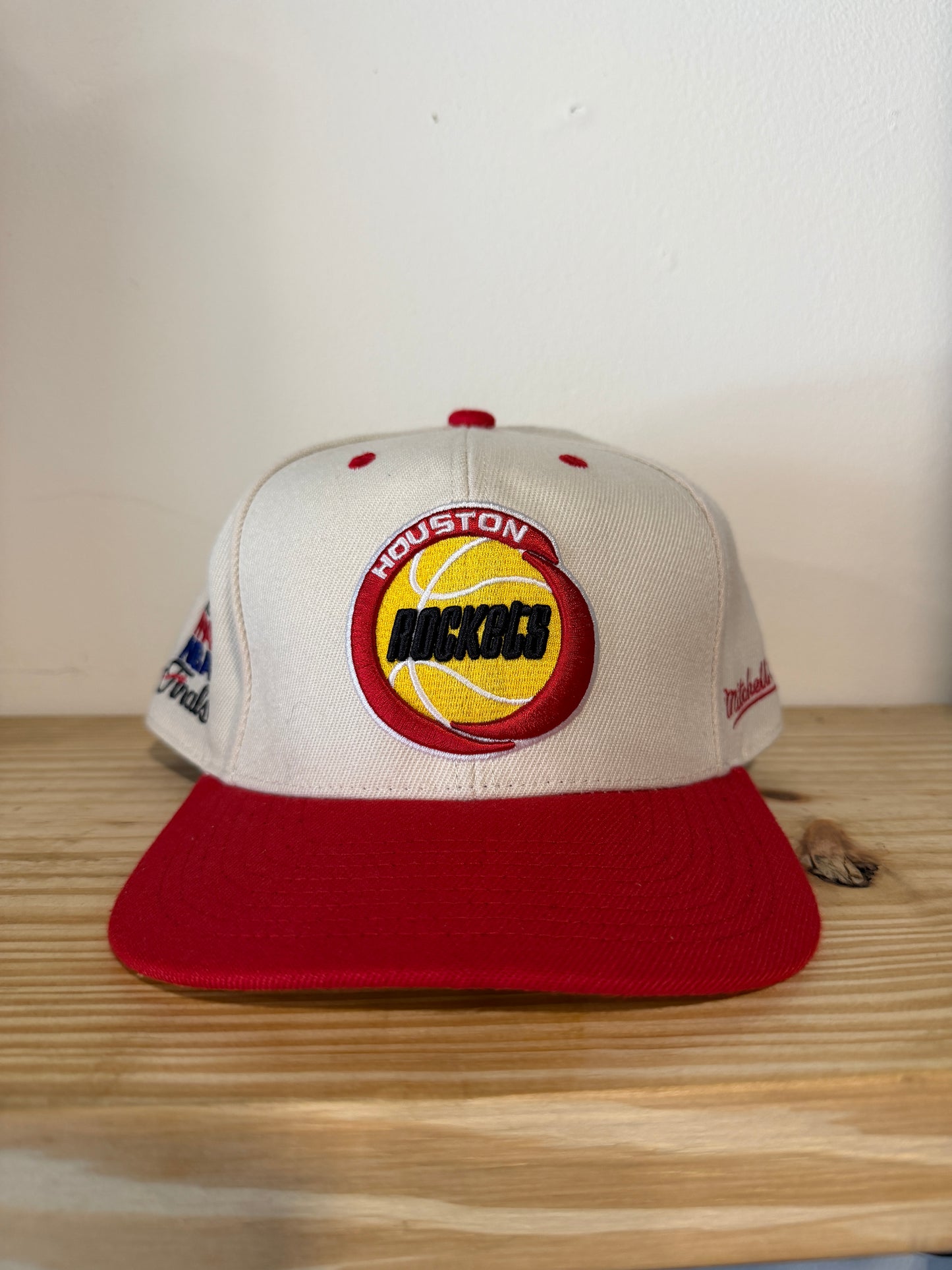 1994 Houston Rockets NBA Finals Retro Fitted Hat Sz 7 1/2