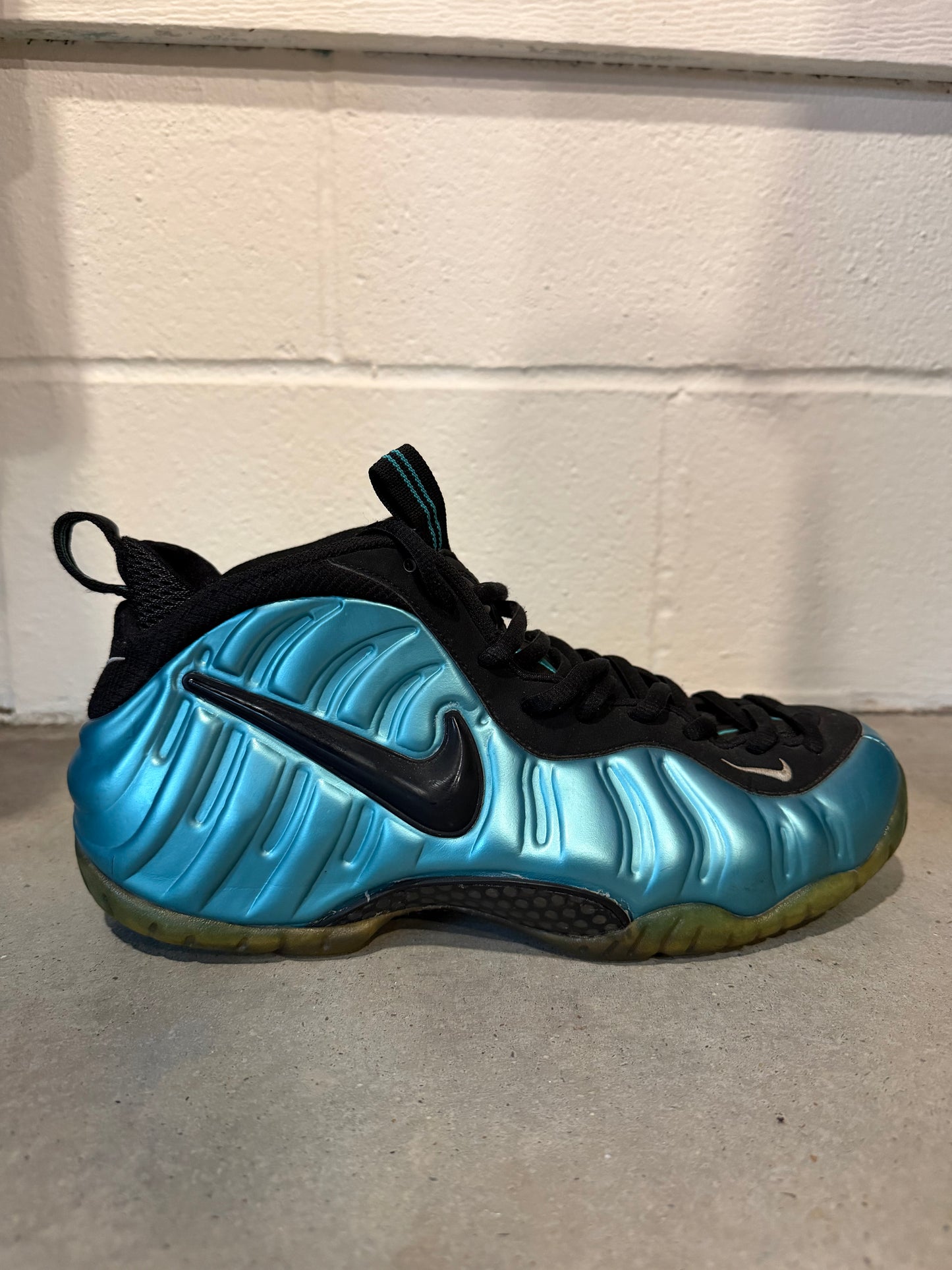 Nike Air Foamposite Pro 'Electric Blue' 2011 Sz 11M/12.5W