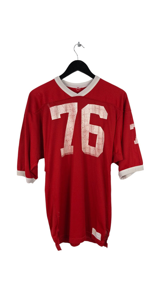 VTG Red Football Jersey Sz L