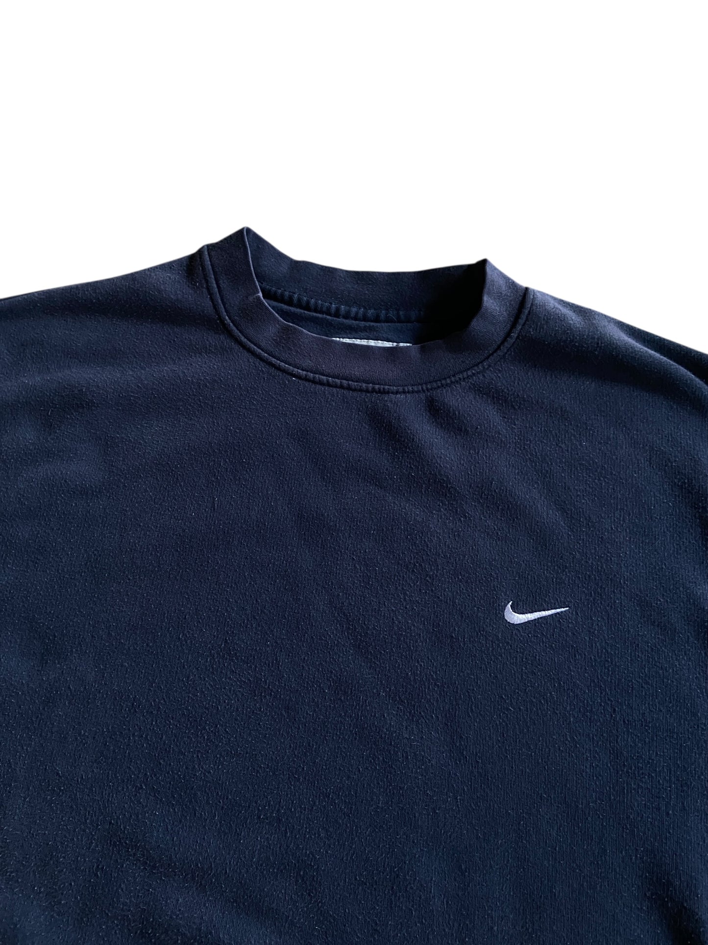 VTG Nike Mini Swoosh Sweatshirt Sz Sz XL/2XL