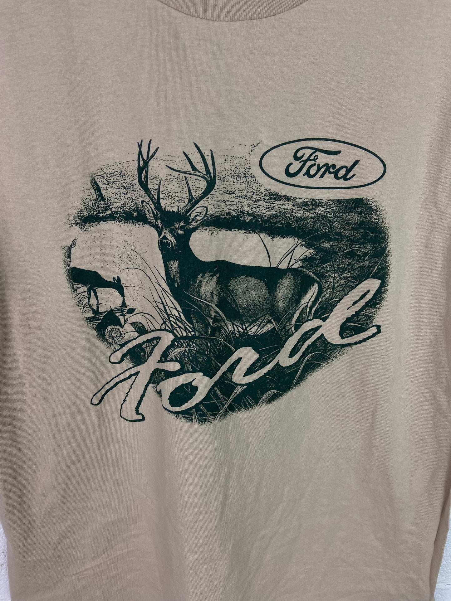 Y2K Ford Deer Tee Sz L