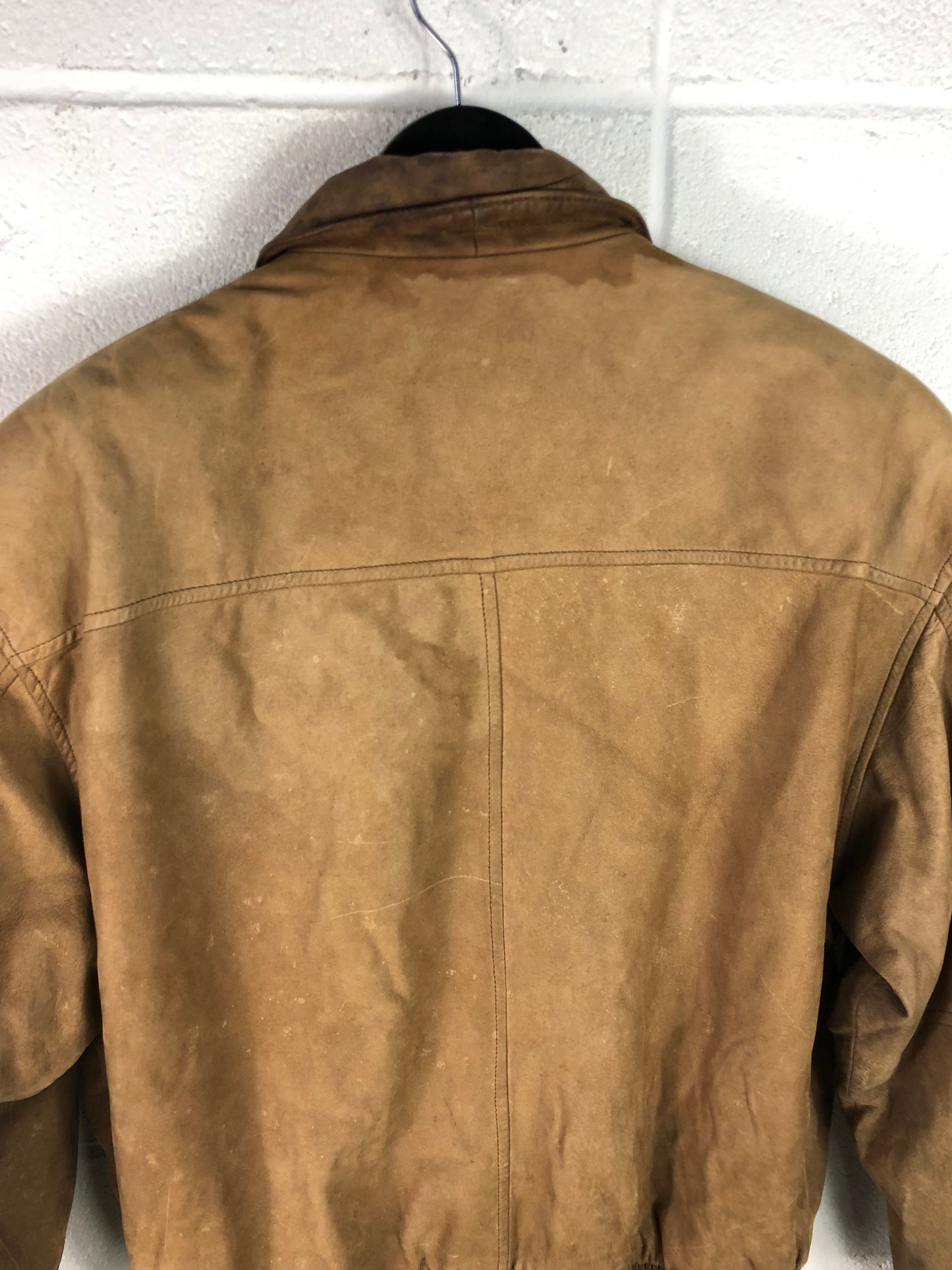 VTG Rock Creek Suede Leather Jacket Sz Med